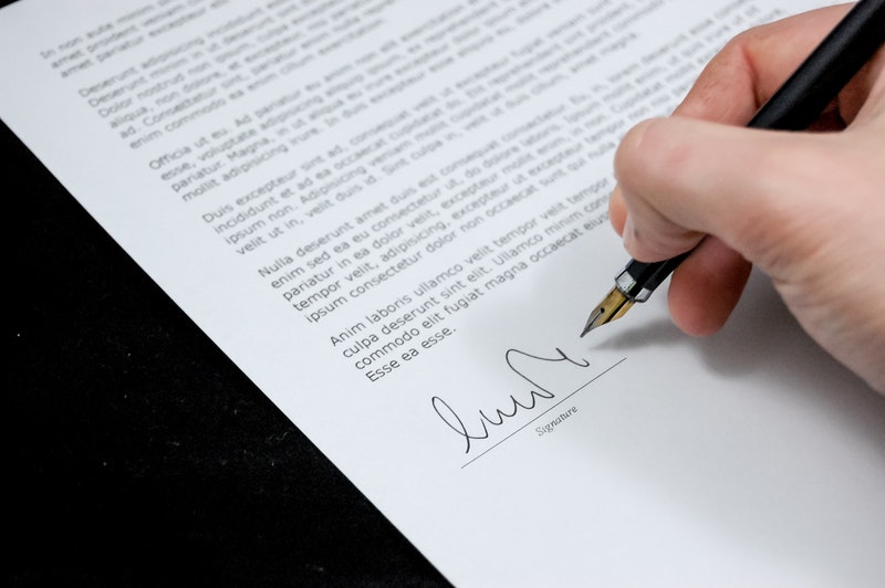 accord contrat