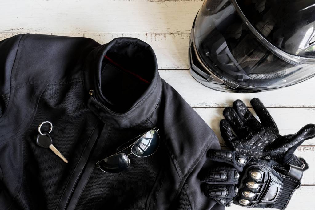 Tenue de motarde tendance