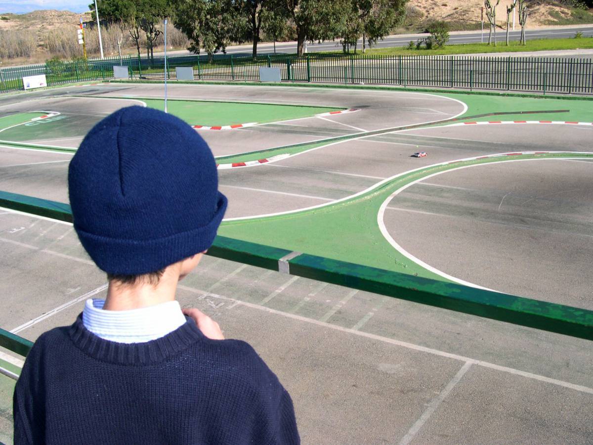 Sortie au circuit de modélisme