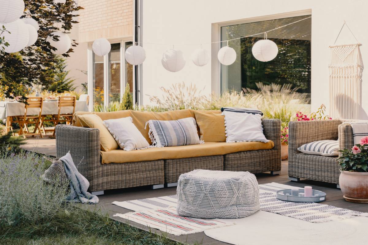 Un salon de jardin en toute saison