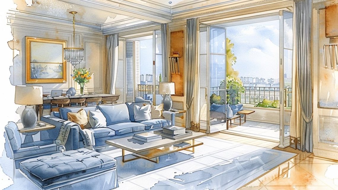 La rénovation d'appartements de luxe à Paris