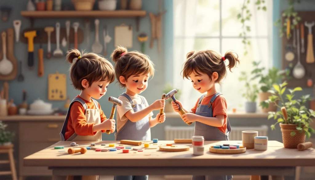 Apprendre à faire du bricolage sécurisé avec les enfants