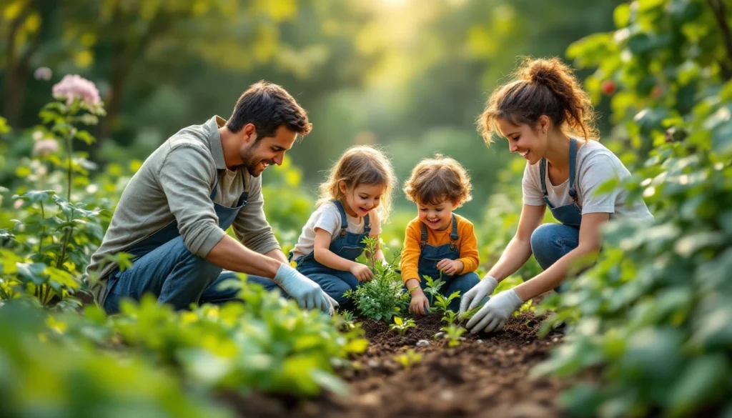 Créer un potager en famille : jardiner avec les enfants