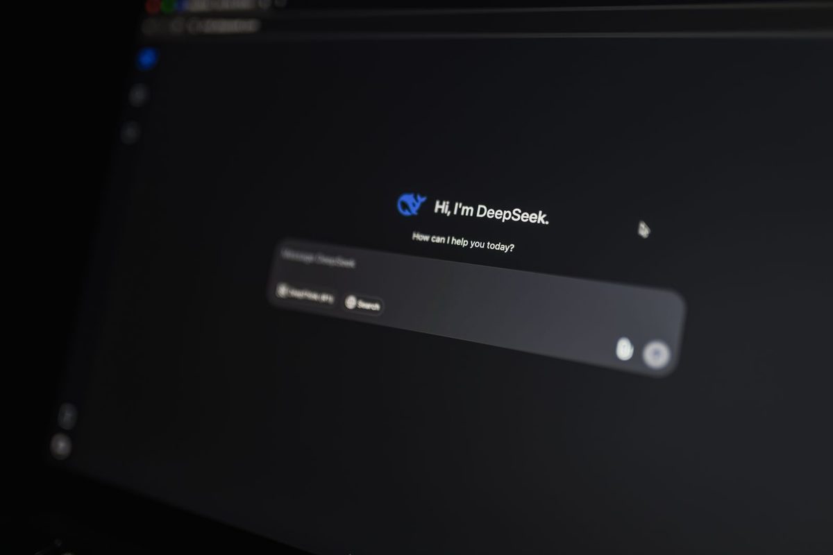 Interface de dialogue d'une intelligence artificielle sur un écran